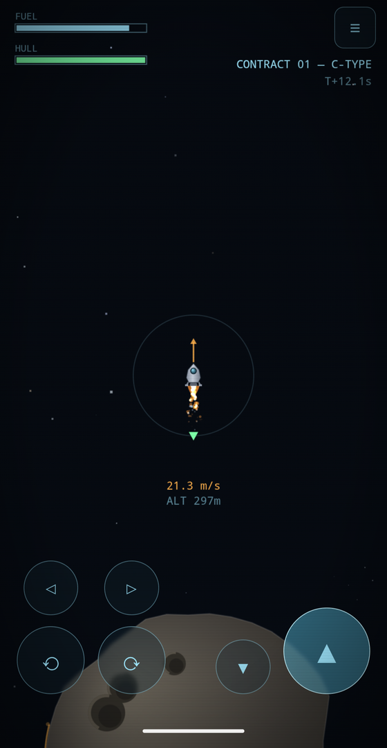 Asteroid Lander | screenshot 1